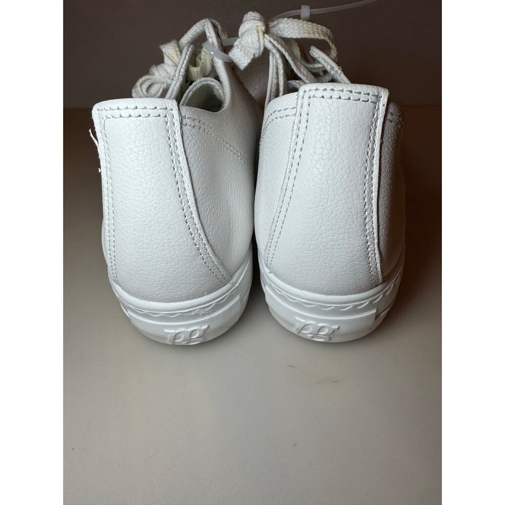 Paul Green Bixby White Leather Platform Sneakers - Size 7 - Picture 5 of 8